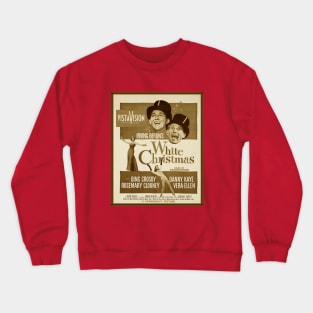 White Christmas (Sepia) Crewneck Sweatshirt